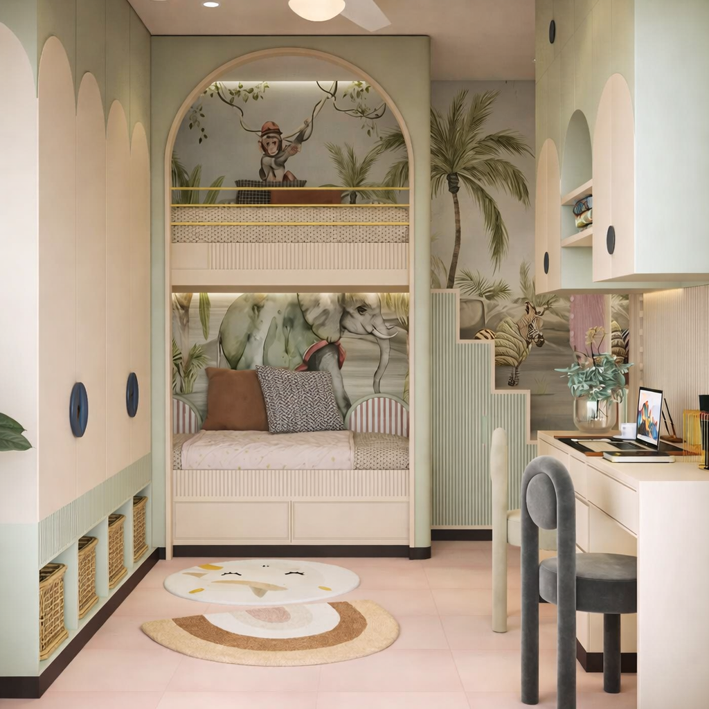 KIDS ROOM & STUDY DESIGN project 12 by Cozy Home Interiors, Mumbai
