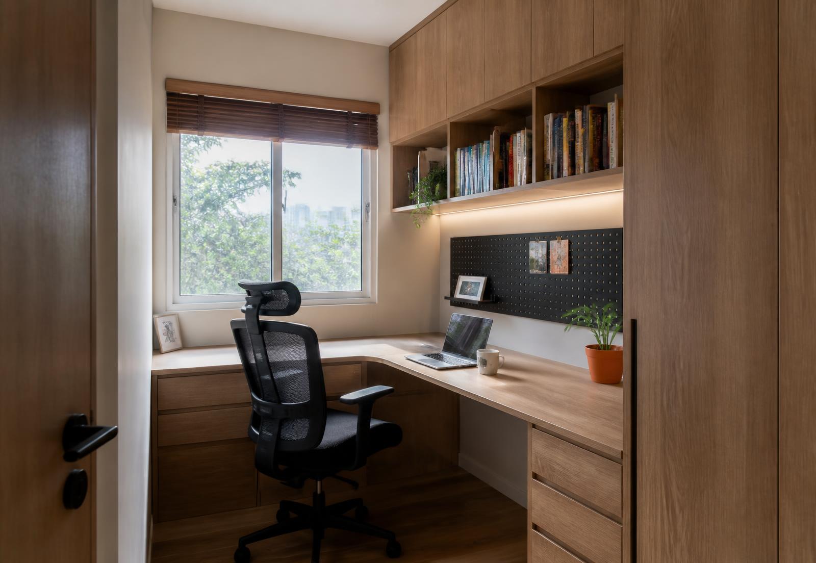 Nook Study — Study & Workspace in Mumbai by Cozy Home Interiors