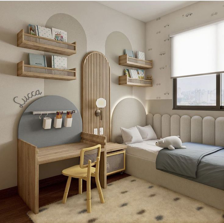 KIDS ROOM & STUDY DESIGN project 25 by Cozy Home Interiors, Mumbai
