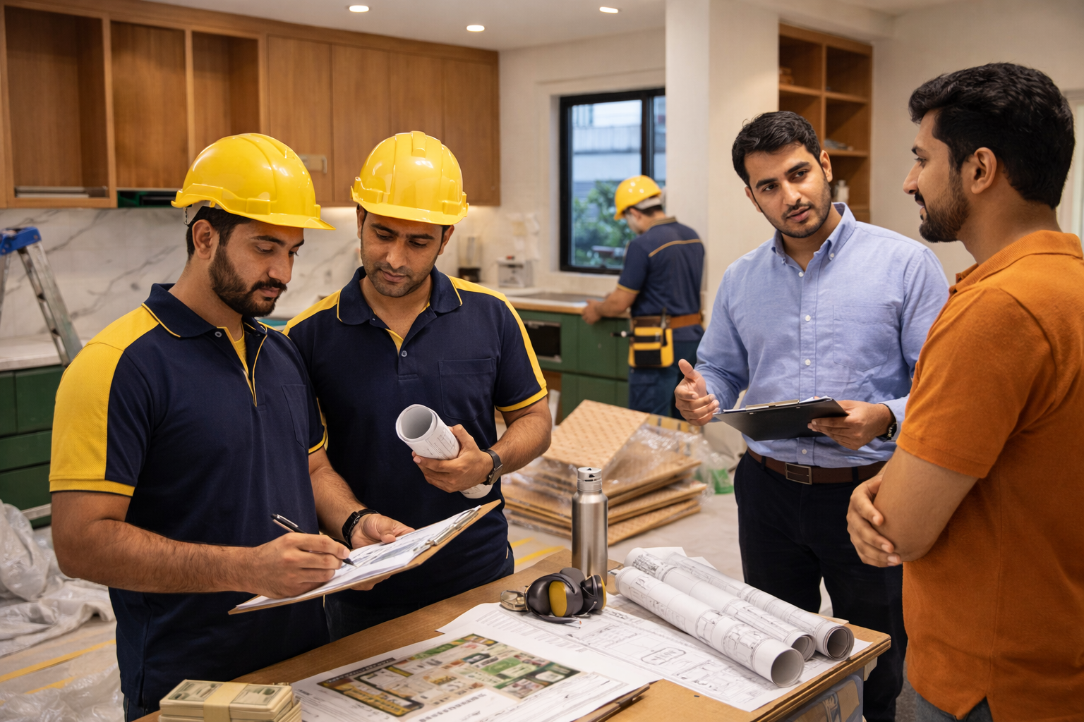 Execution & Site Management — interior design process step by Cozy Home Interiors