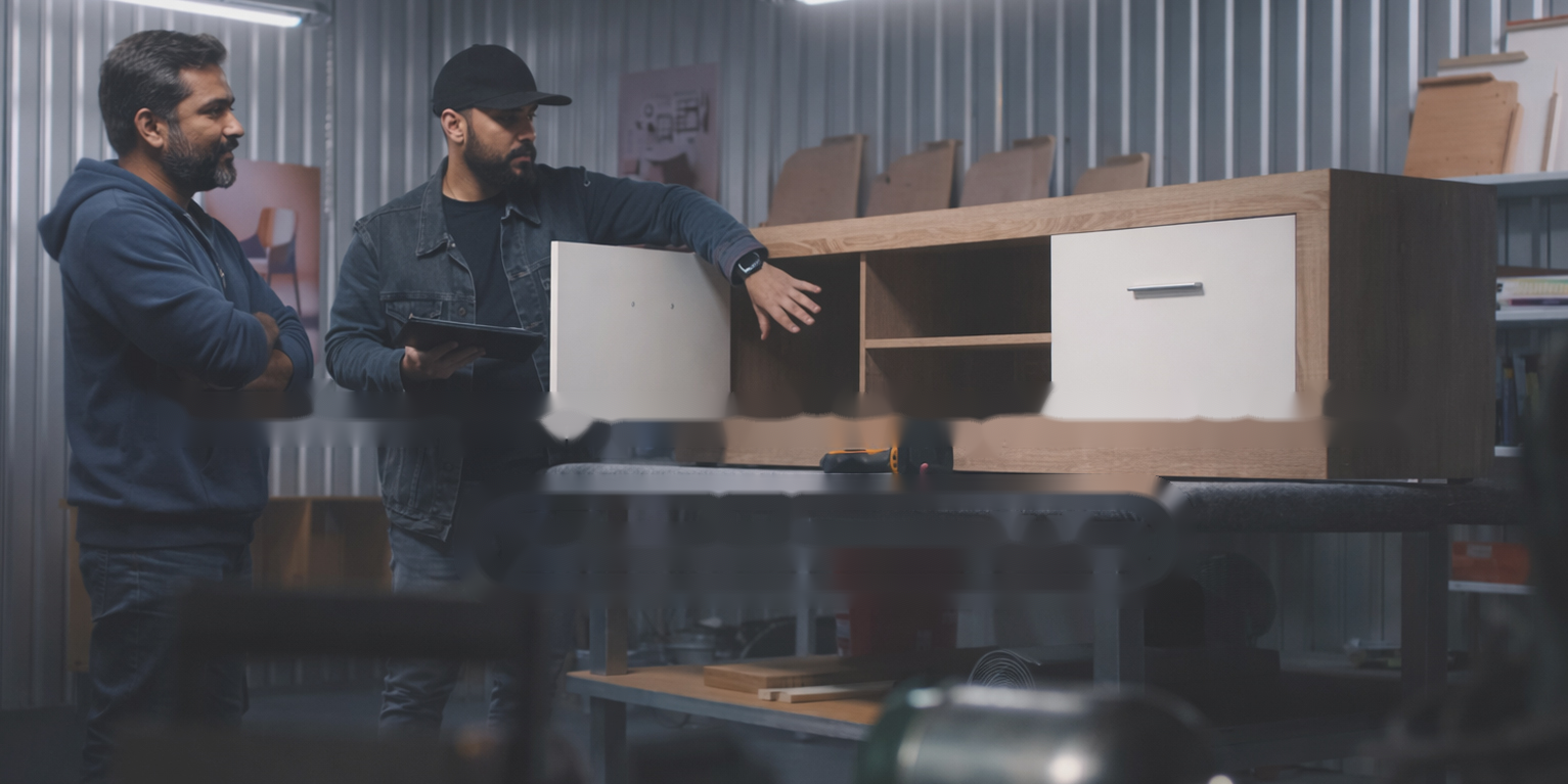 Luxury commercial workspace interior