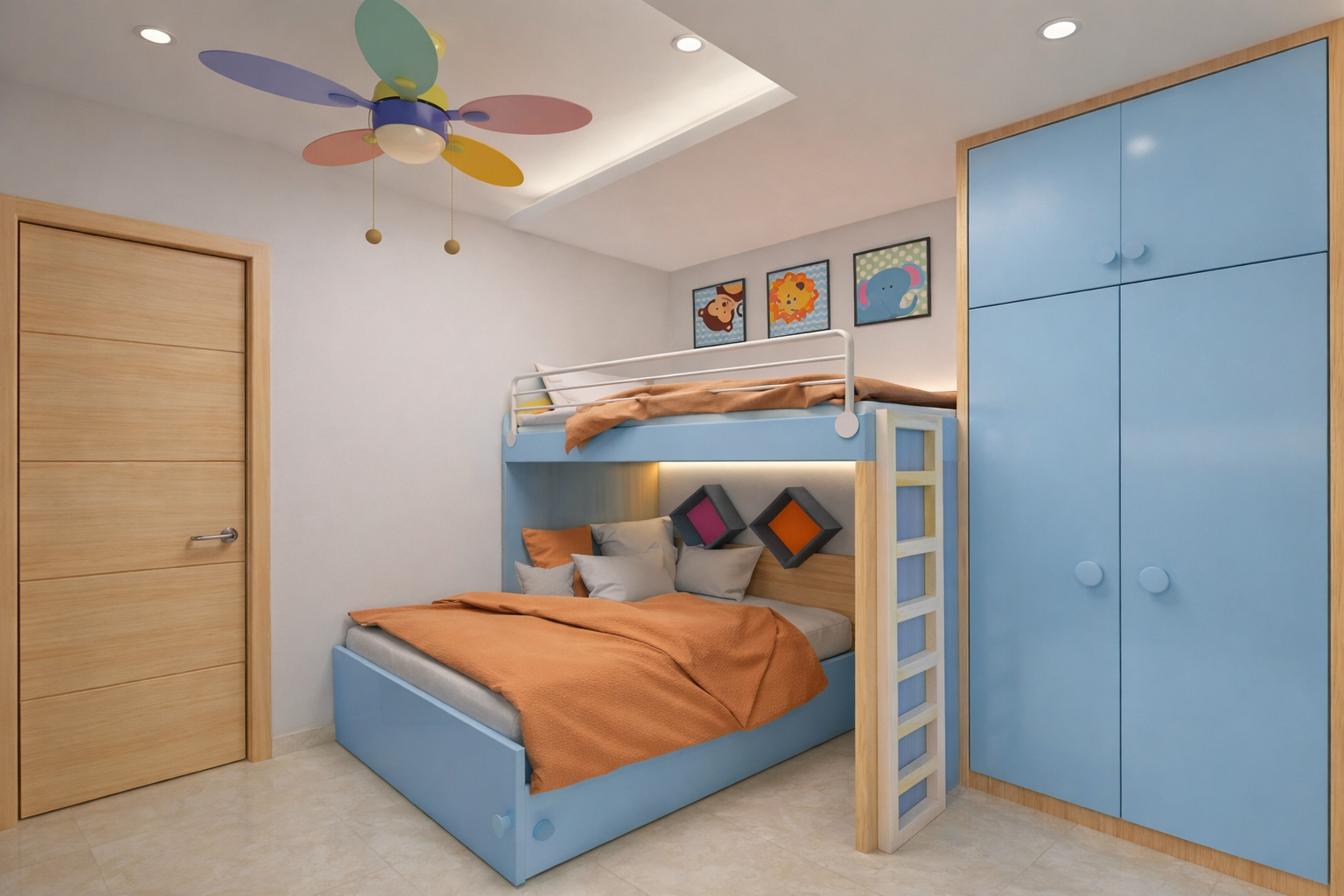KIDS ROOM & STUDY DESIGN project 8 by Cozy Home Interiors, Mumbai