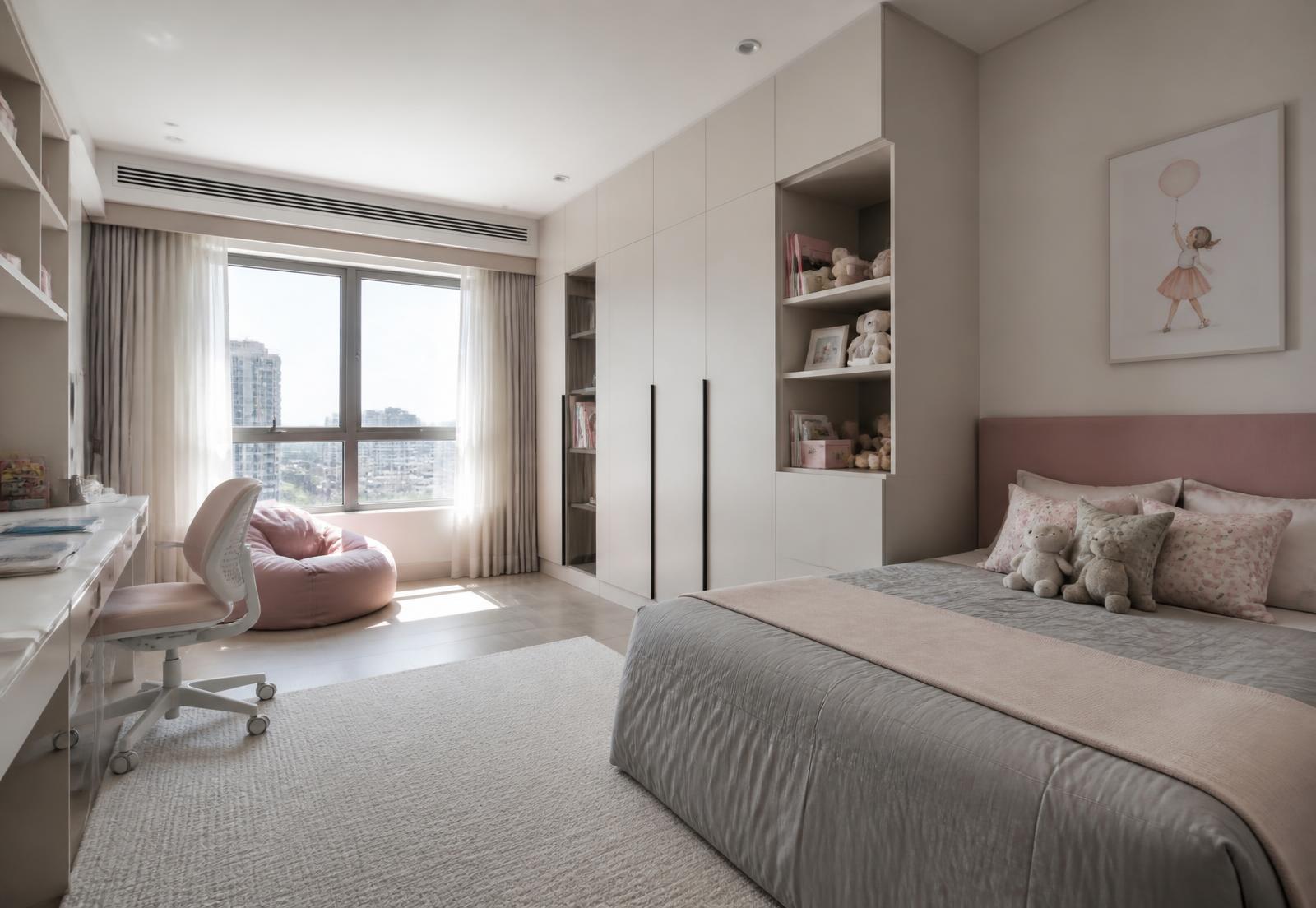 Little Haven — Kids Room & Study in Mumbai by Cozy Home Interiors