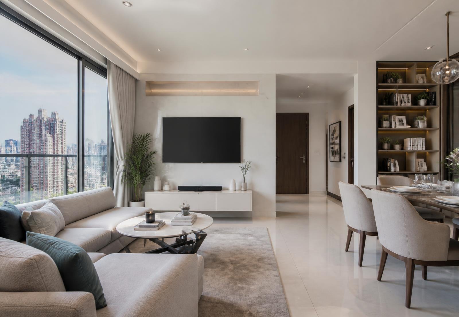 Luma Residence — Contemporary Apartment Interior in Mumbai by Cozy Home Interiors